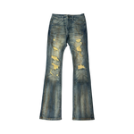 RIP & REPAIR PREMIUM WASH FLARE DENIM
