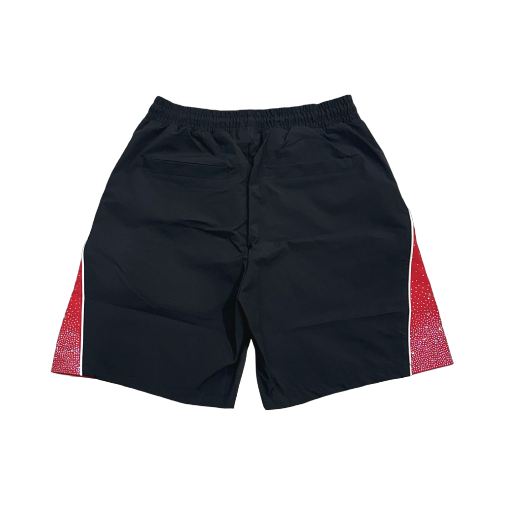 Rhinestone Nylon Short