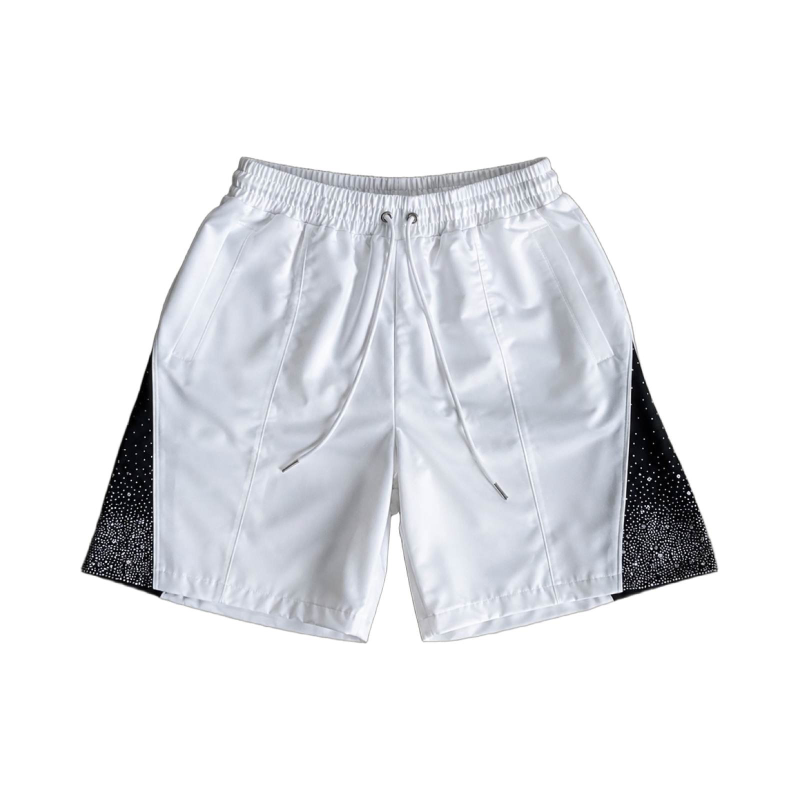 Rhinestone Nylon Short