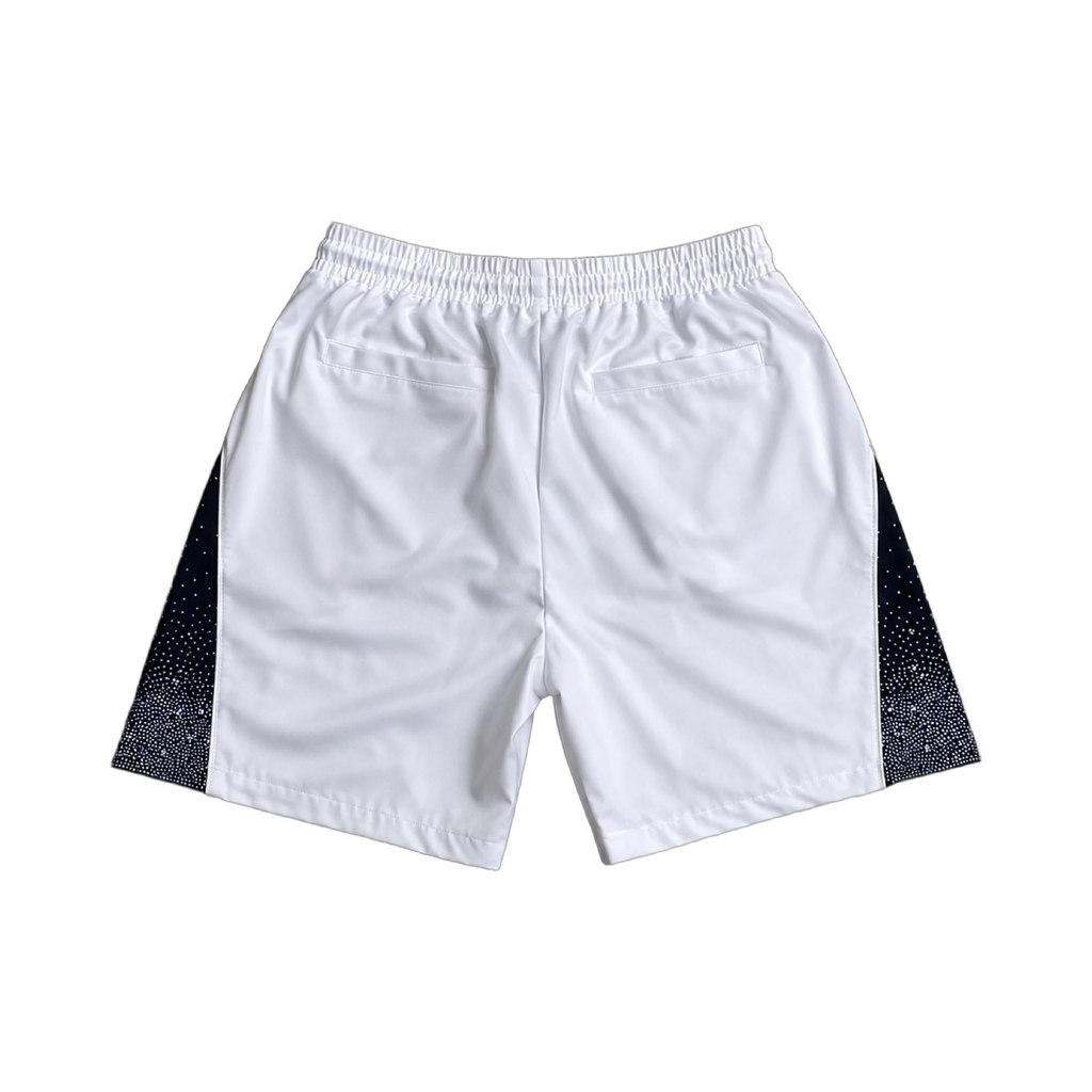 Rhinestone Nylon Short