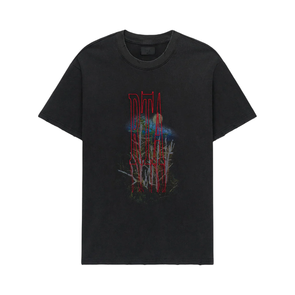 COLIN OVERSIZED SHORT SLEEVE TEE | BLACK FOREST