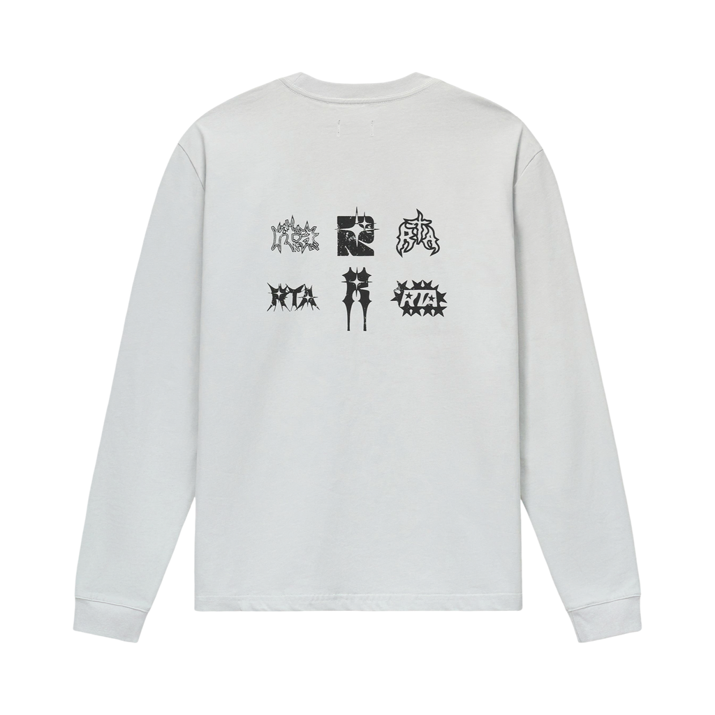 LAWRENCE LONG SLEEVE TEE | SMOKE SPIKED TYPE