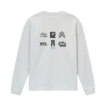 LAWRENCE LONG SLEEVE TEE | SMOKE SPIKED TYPE
