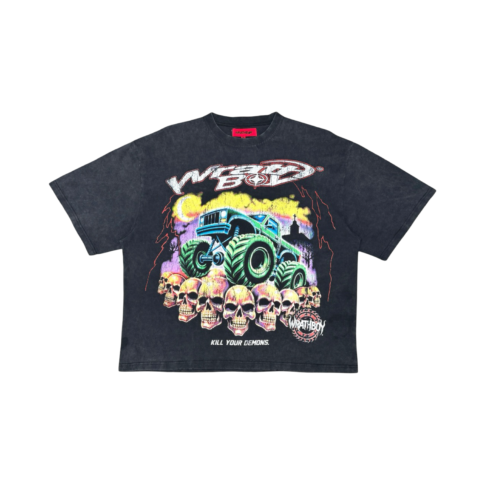 Wrathboy kill your demons tee