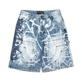 ARTWORK PREMIUM DENIM SHORTS / PATCHES