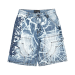 ARTWORK PREMIUM DENIM SHORTS / PATCHES