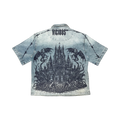 Dragon crest denim shirt