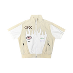 Crafted fashion nylon top