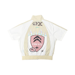 Crafted fashion nylon top