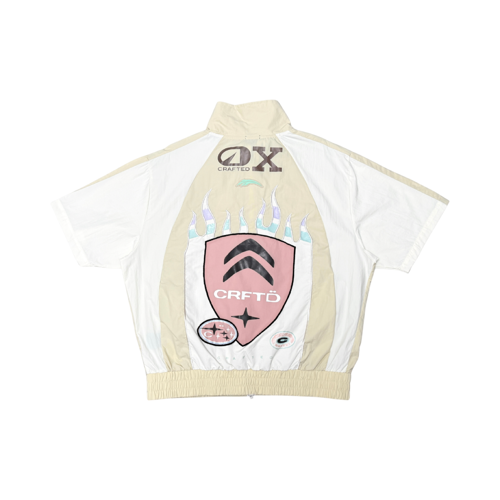 Crafted fashion nylon top