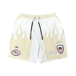 Crafted fashion nylon shorts