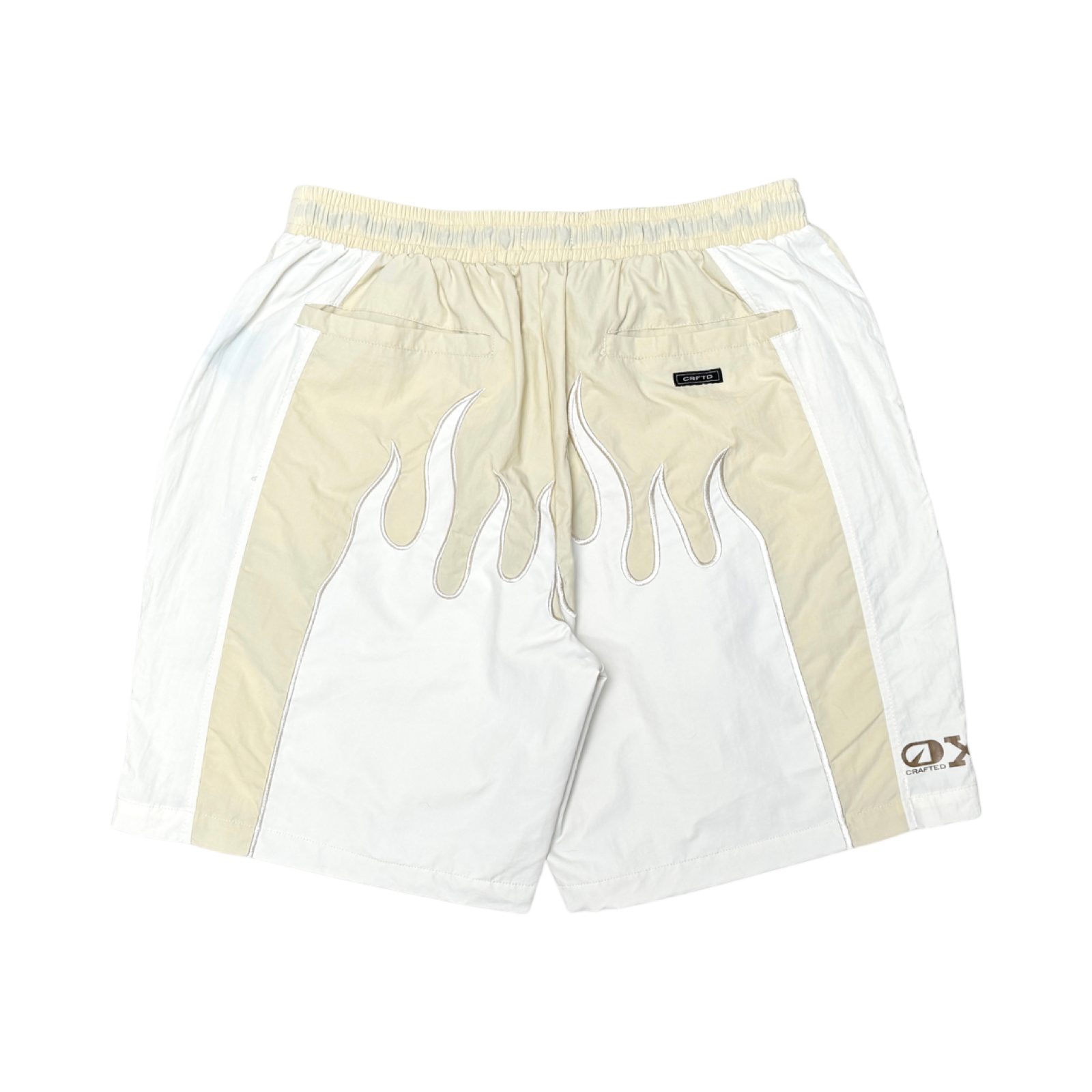 Crafted fashion nylon shorts