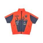 Crafted fashion nylon top