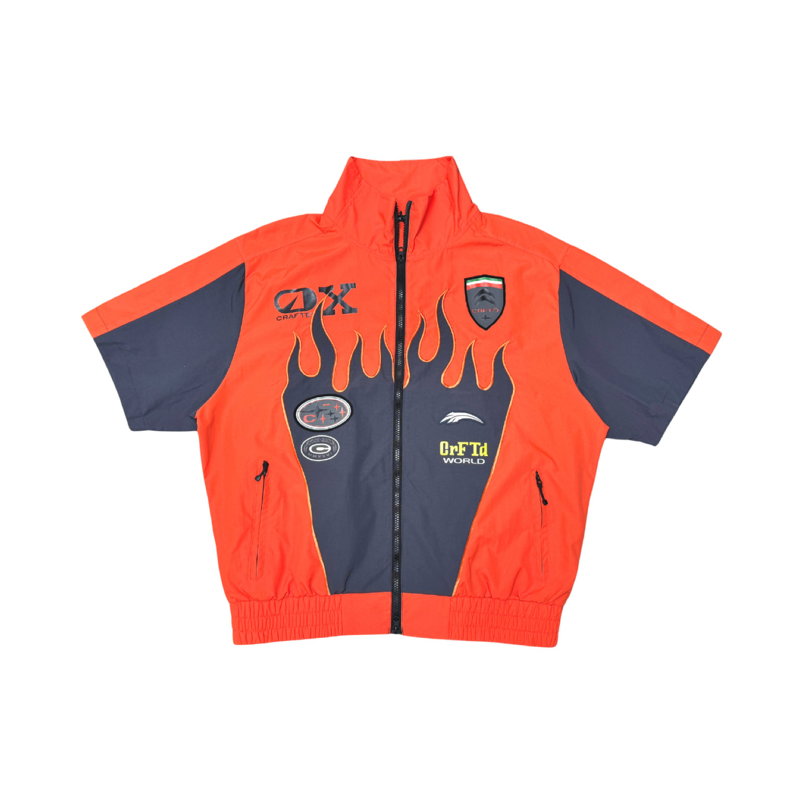 Crafted fashion nylon top