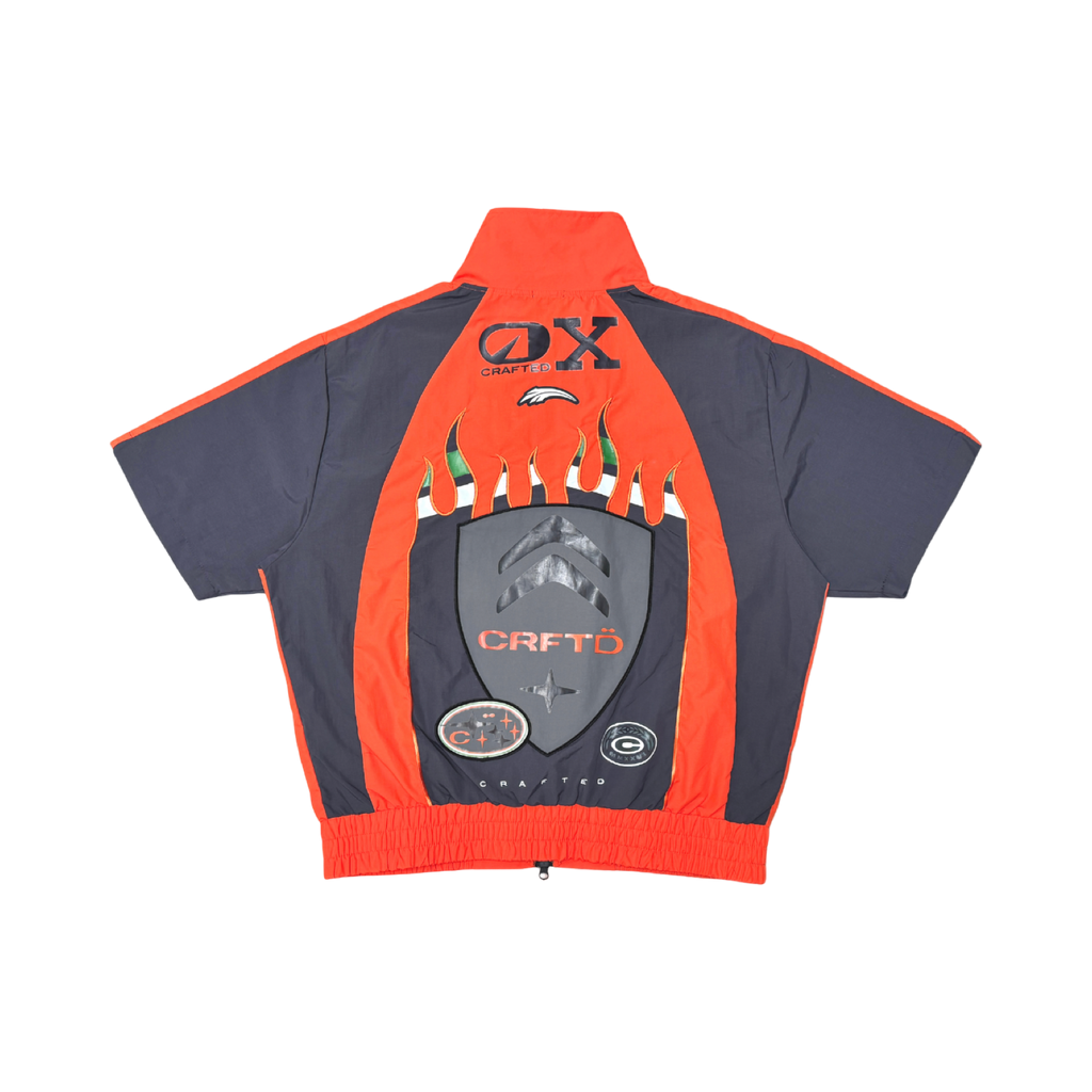 Crafted fashion nylon top