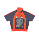 Crafted fashion nylon top