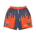 Crafted fashion nylon shorts