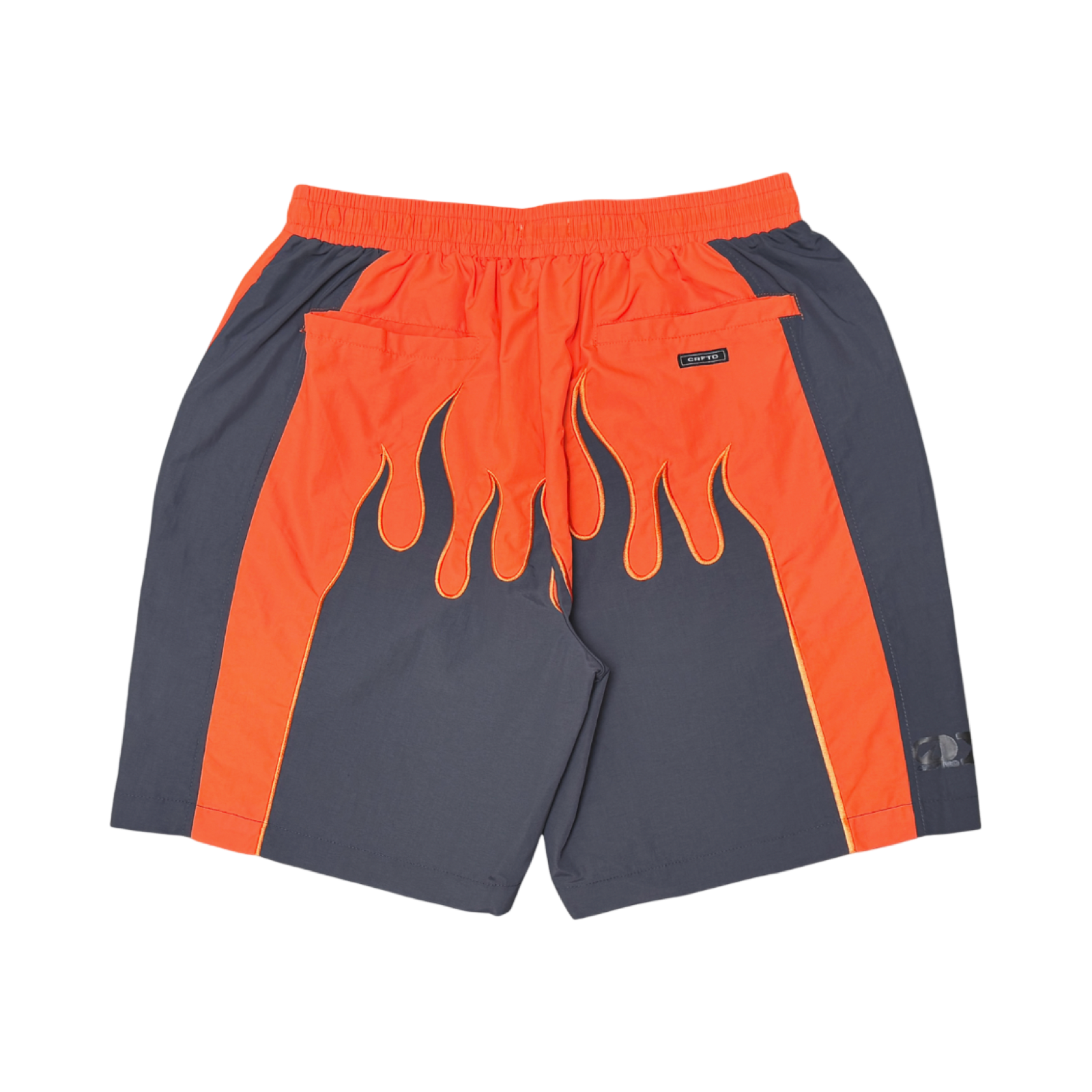Crafted fashion nylon shorts