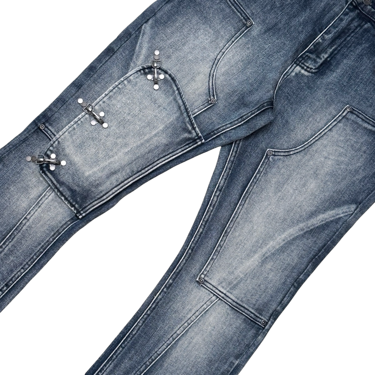 VICIOUS PREMIUM DENIM SKINNY BOOT CUT