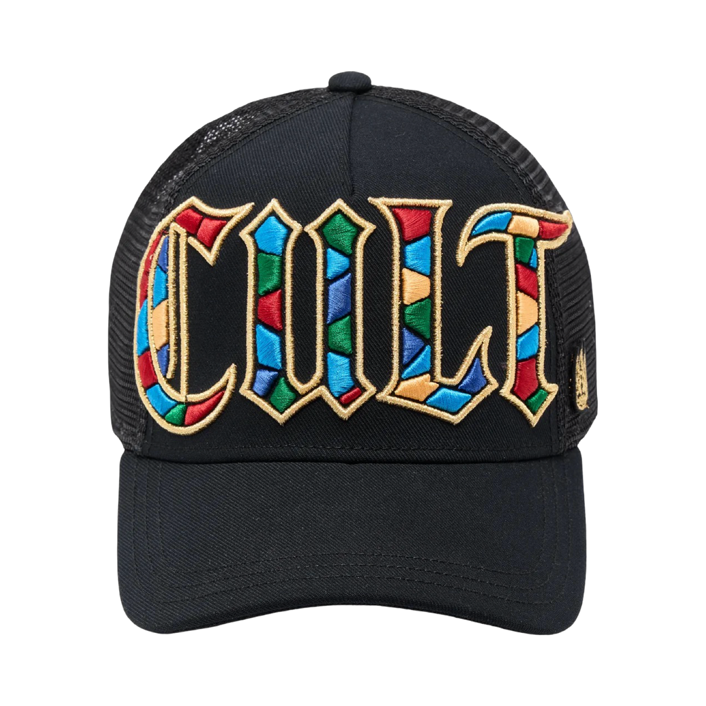Cult's Mesh Back Trucker Hat "Stained Glass"