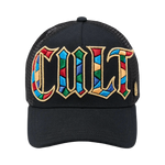 Cult's Mesh Back Trucker Hat "Stained Glass"