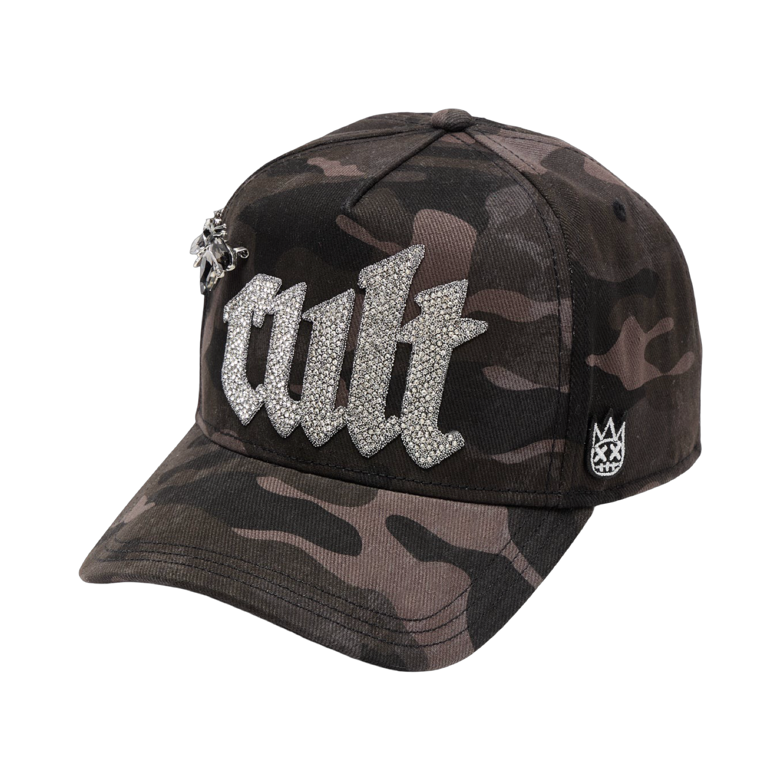 Cult's Mesh Back Trucker Hat "Old English Crystal Logo"