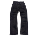 VICIOUS- PREMIUM RELAXED FLARE DENIM W/ RHINESTONE/PEARLS