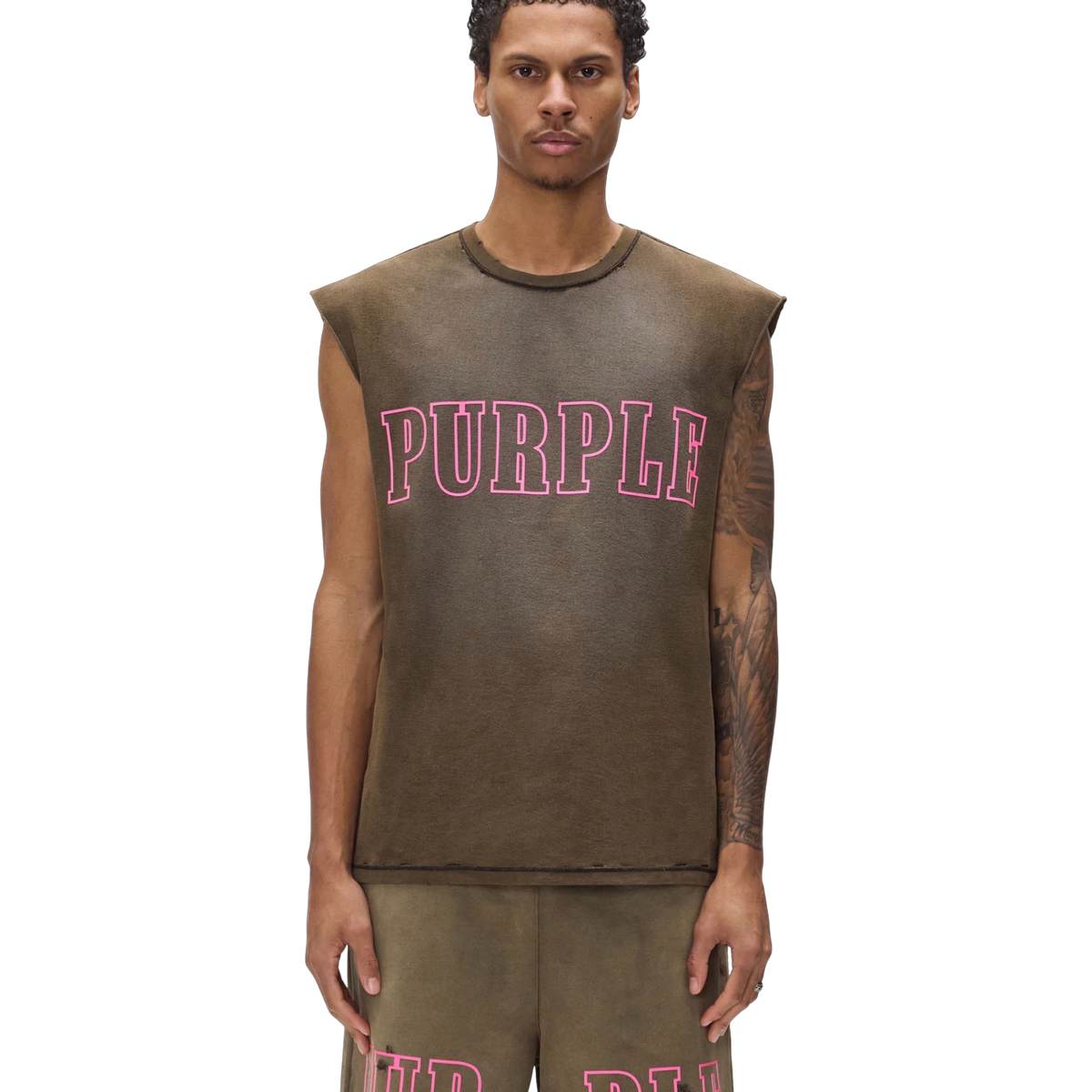 Slab Outline Tank Top