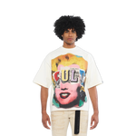 Cult's Oversized Short Sleeve Crew Neck Tee "Every Secret Has A Lie