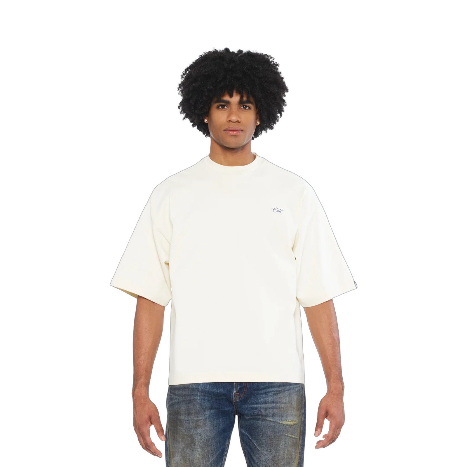 Cult's Oversized Short Sleeve Crew Neck Tee