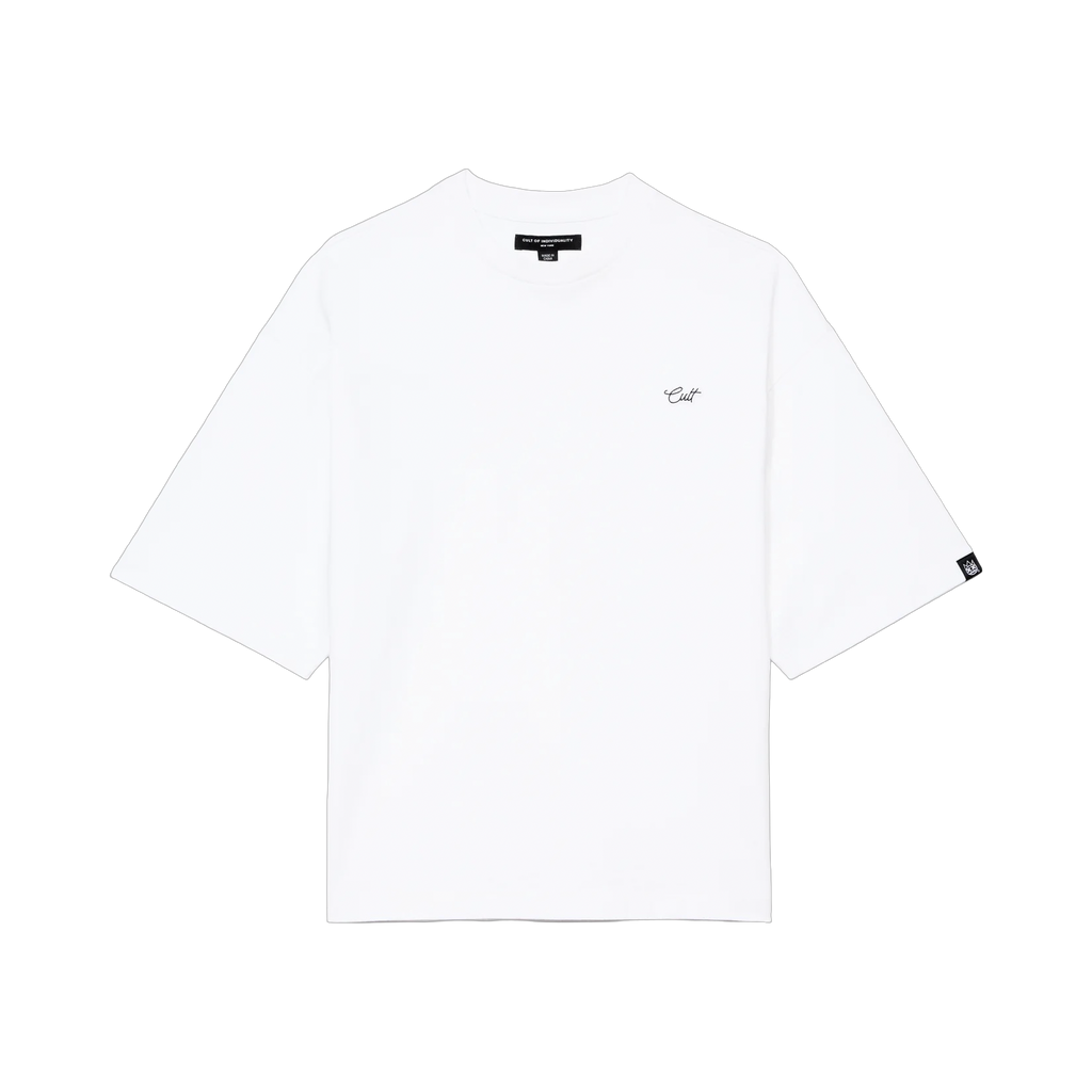 Cult's Oversized Short Sleeve Crew Neck Tee