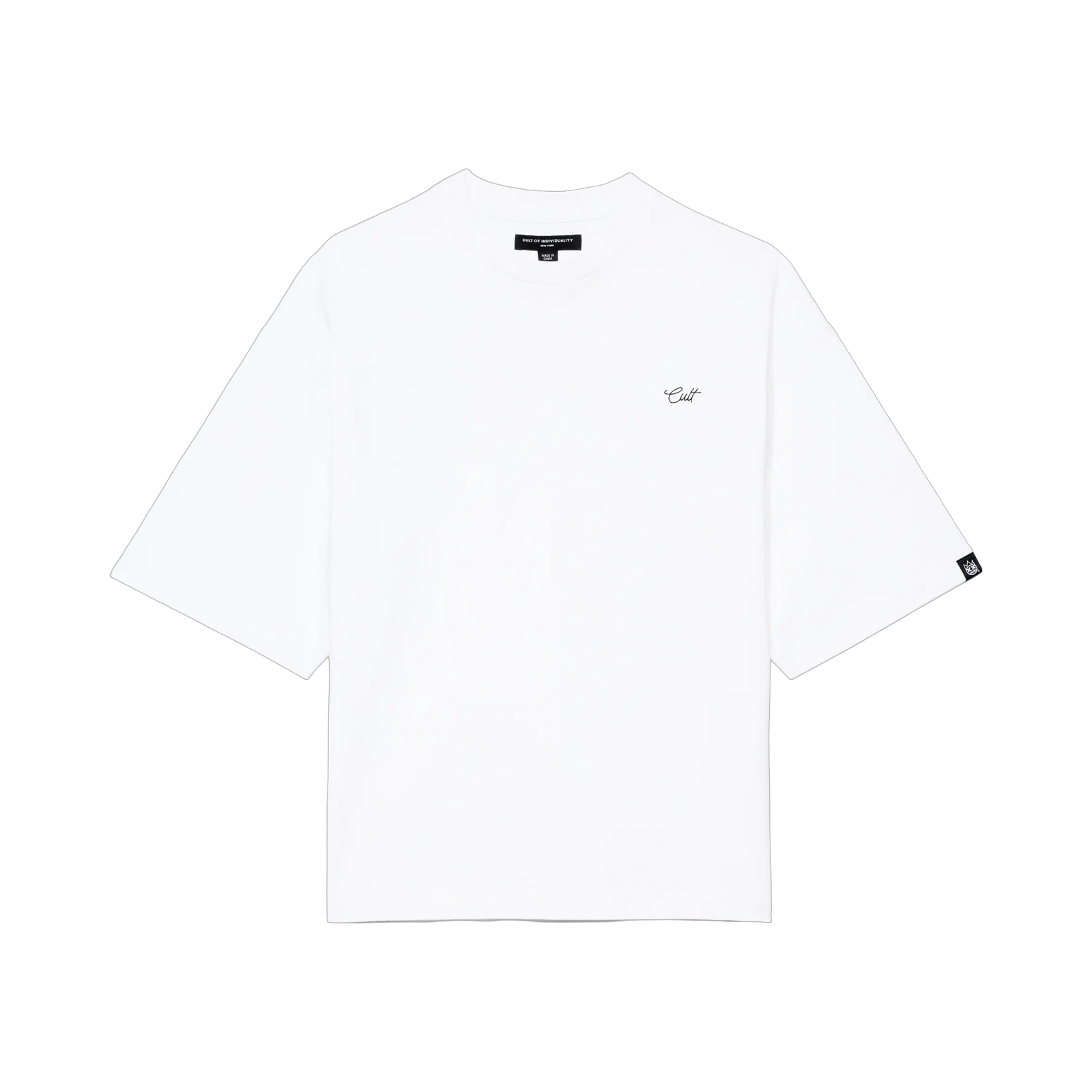 Cult's Oversized Short Sleeve Crew Neck Tee