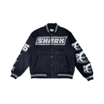 VICIOUS WOOL BODY +PU SLEEVE JACKET
