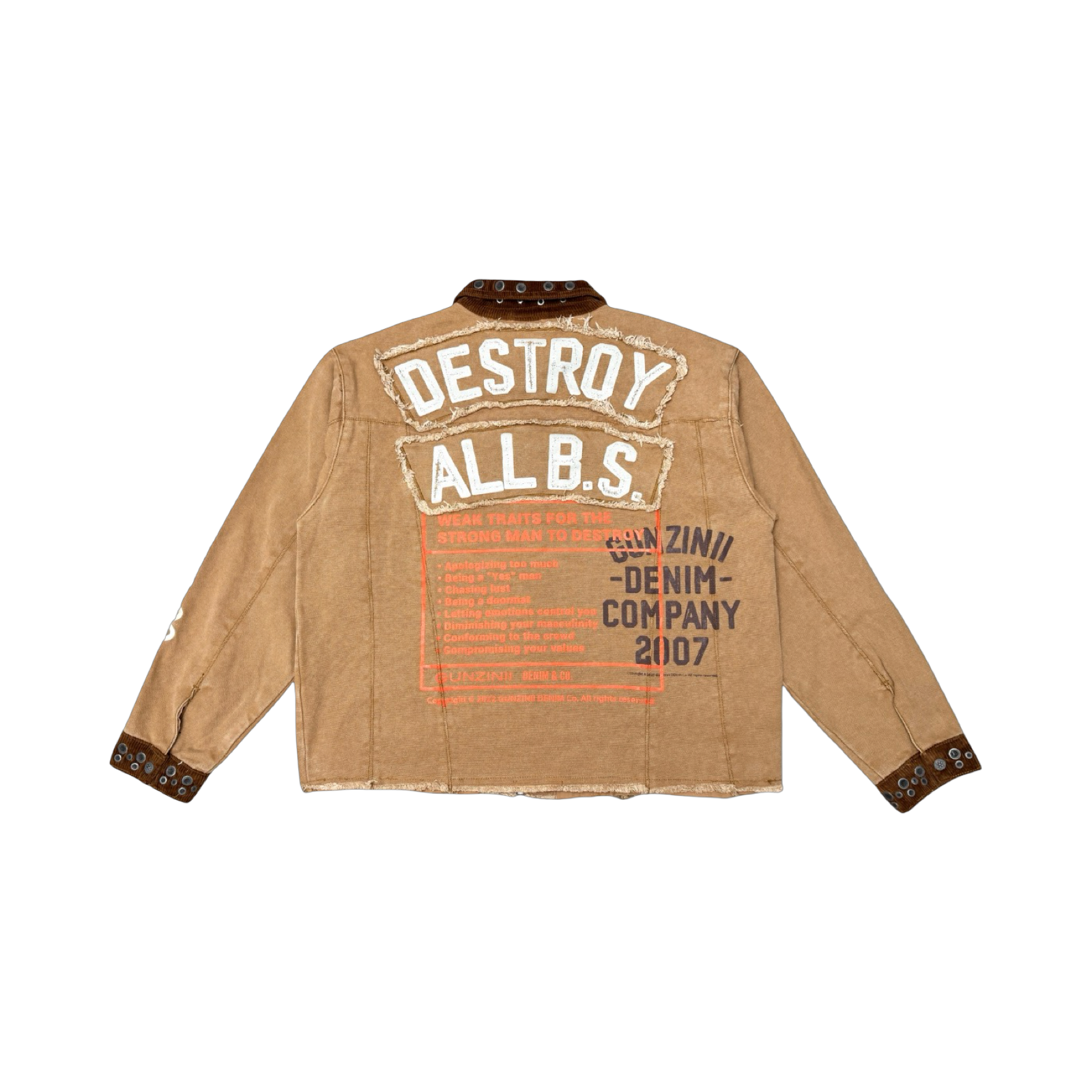 Destroy all bs jacket