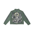 Trucker twill jacket