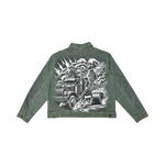 Trucker twill jacket