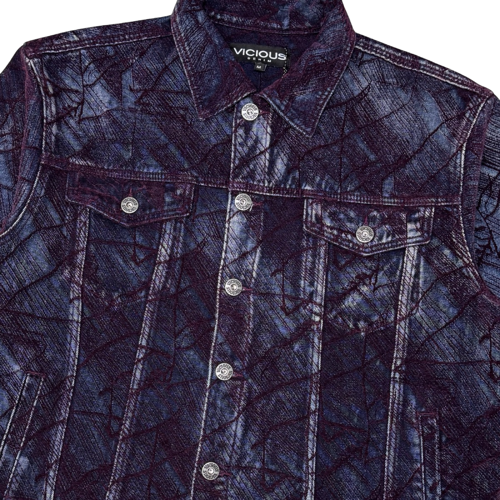 HEAVY DUTY DENIM VICIOUS JACKET