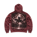 Studded Reaper Full-Zip Hoodie