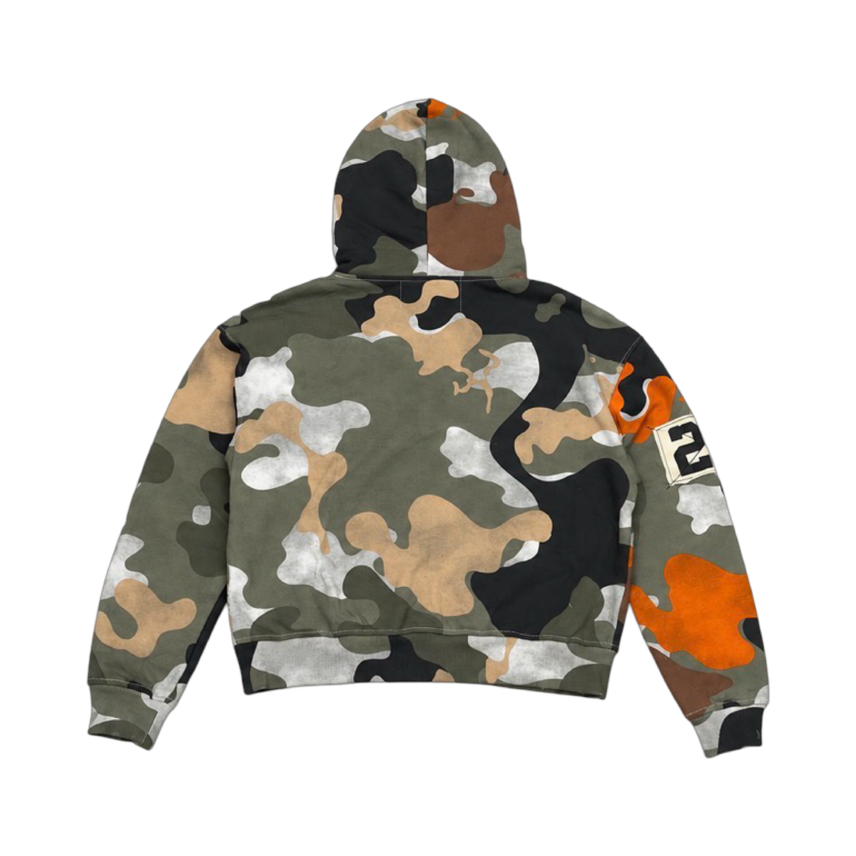 Desire Eternal Camo Zip-Up Hoodie