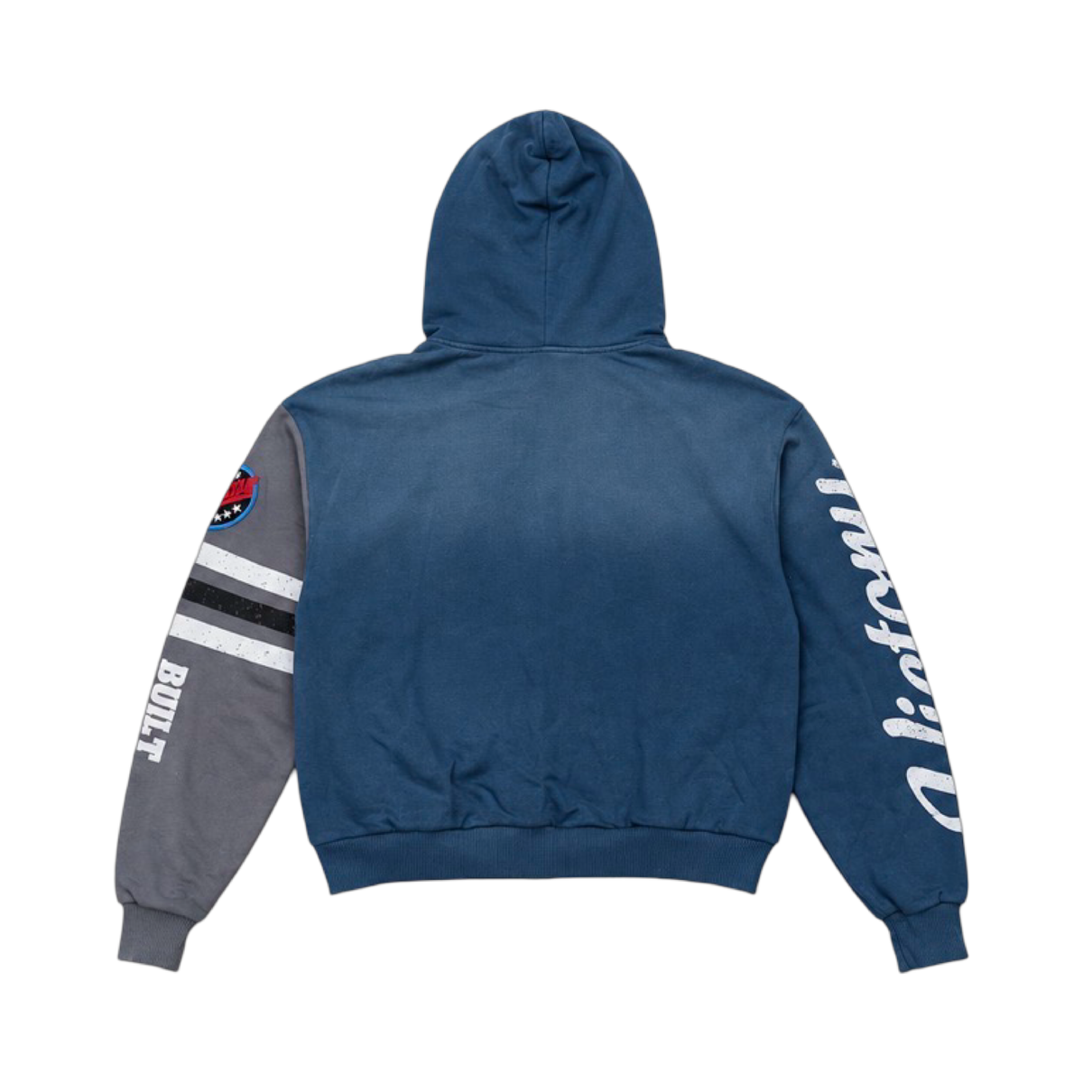 Rise Built Different Colorblock Zip-Up Hoodie