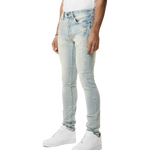 GUN SHOT EFFECT & LIGHTENING WASHED JEAN