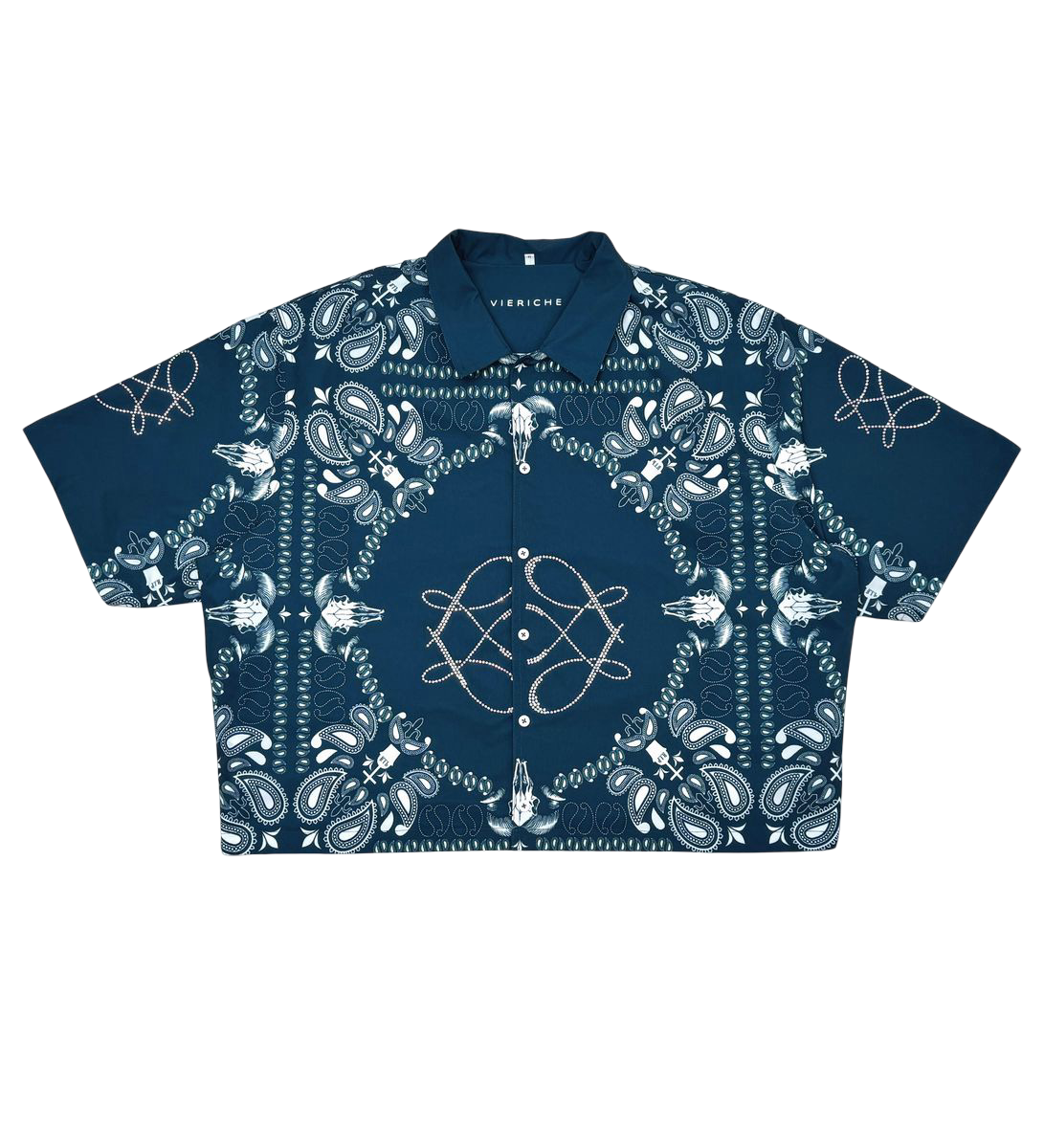 Reversible paisley shirt