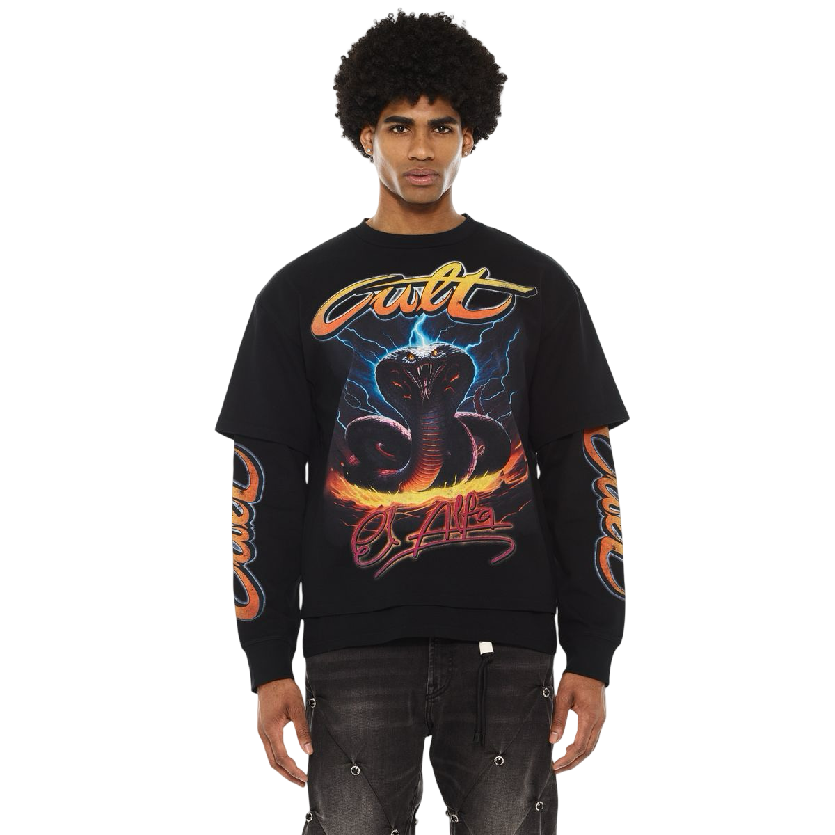 CULT OF INDIVIDUALITY long sleeve T-SHIRT