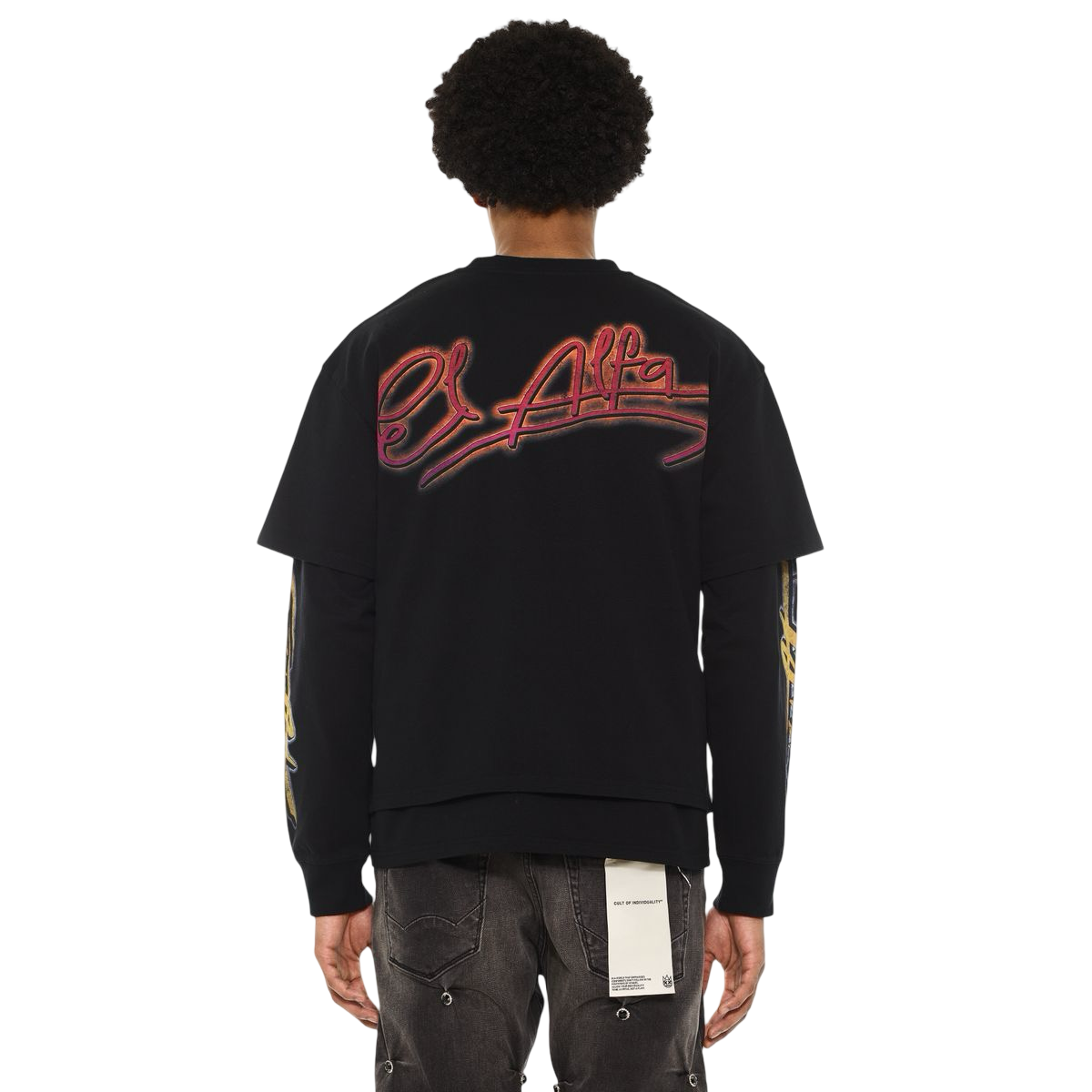 CULT OF INDIVIDUALITY long sleeve T-SHIRT