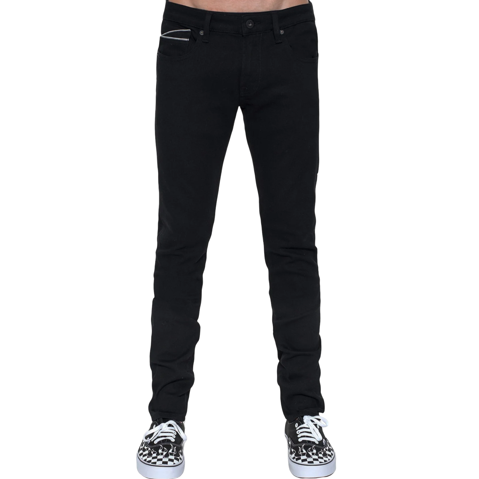 PUNK SUPER SKINNY STRETCH IN BLACK