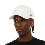 Cult's Logo Mesh Back Trucker Hat "Shimuchan" in Winter White