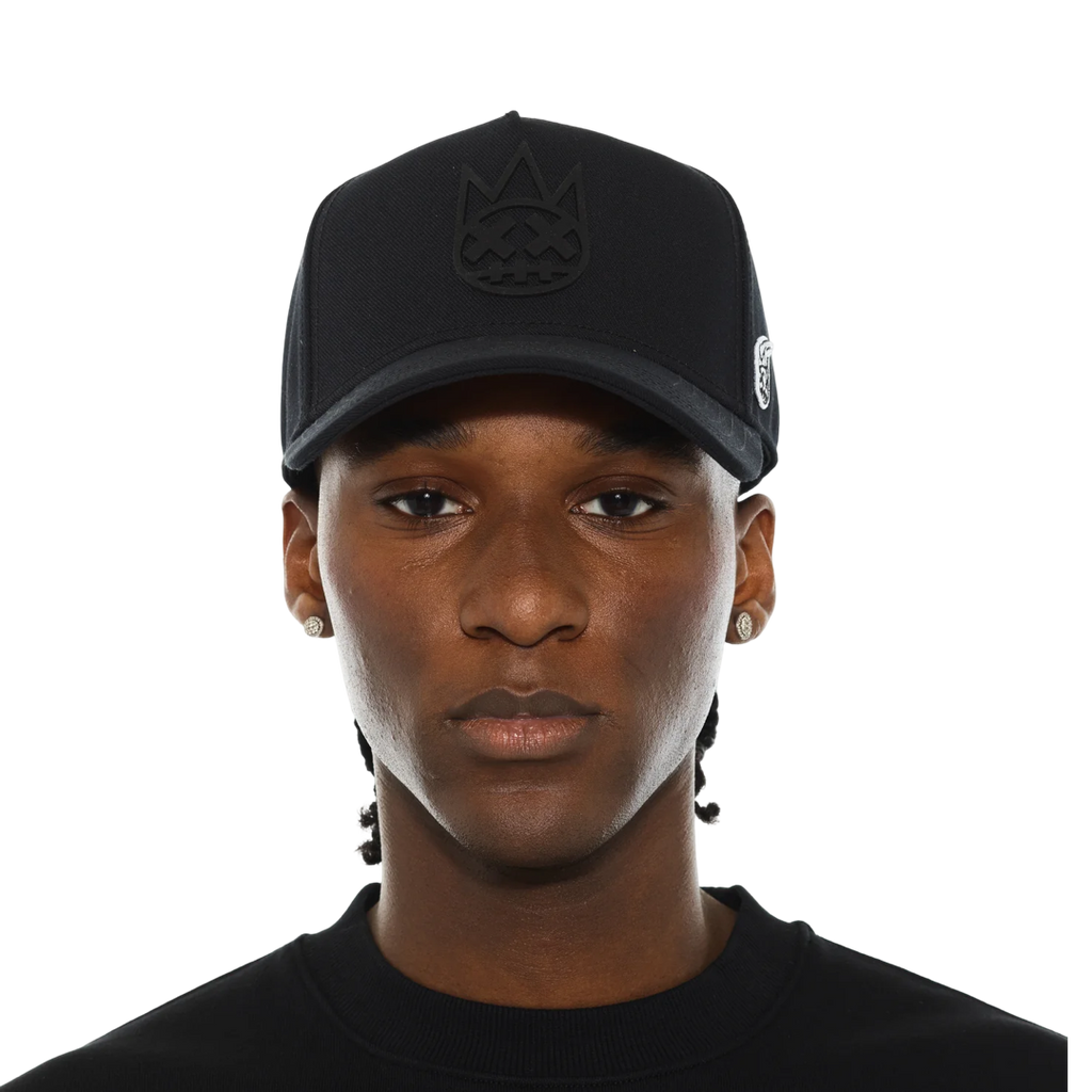 Cult's Logo Mesh Back Trucker Hat "Shimuchan" in Black