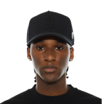 Cult's Logo Mesh Back Trucker Hat "Shimuchan" in Black
