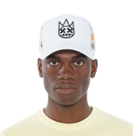 Cult's Cult Logo Pattern Hat in White Pattern