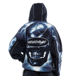 Wrathboy skull fullzip hoodie